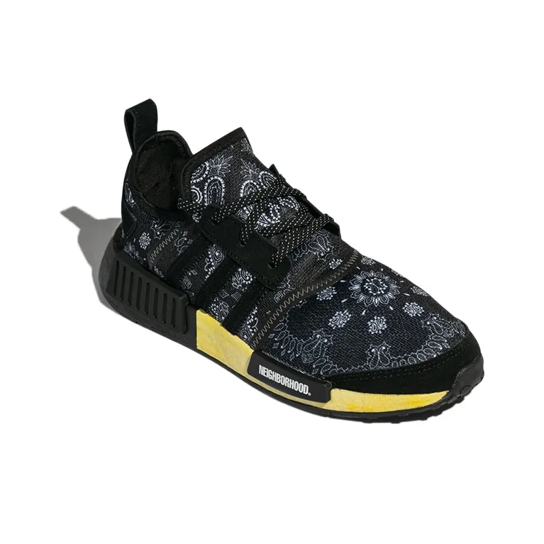 Adidas Nmd R1 Neighborhood Paisley Black-2