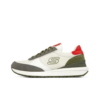 Skechers SUNNY DALE Casual Shoes Men Low Top White/Gray/Red/Green