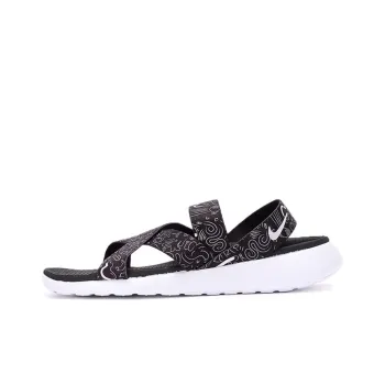 Nike Roshe One Sandal Print 'Black White' Women's