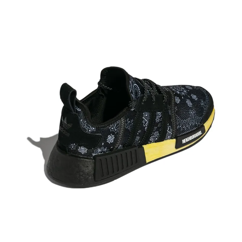 Adidas Nmd R1 Neighborhood Paisley Black-3
