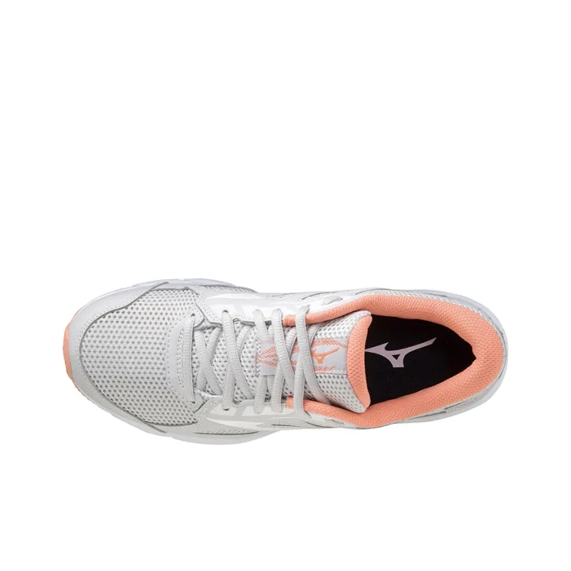 Mizuno Maximizer 24 Maximizer 24 Wear-Resistant Slip-Resistant Low-Top Running Shoes Women's Gray Pink-2