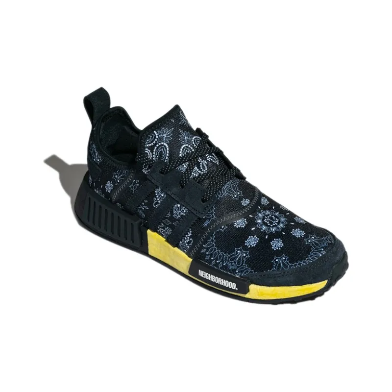 Adidas Nmd R1 Neighborhood Paisley Night Navy-2