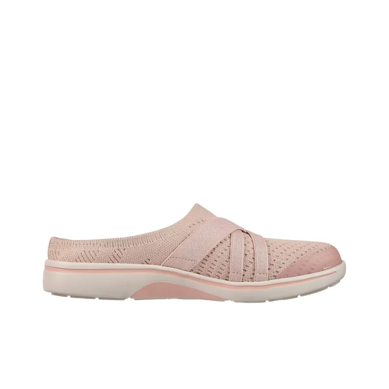 Skechers ARCH FIT UPLIFT Cushioning Anti-Slip Wear-Resistant Breathability Low-Top Casual Shoes Women's Pink-1
