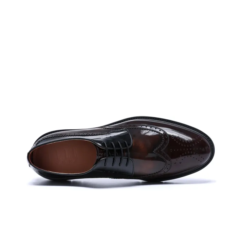 ELLE HOMME Dress Shoes Men's Serene Brown-2