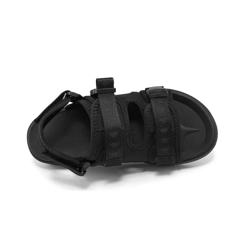 Kappa Sports Sandals Unisex Black-4