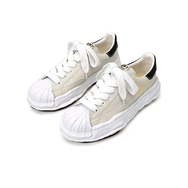 MIHARA YASUHIRO Blakey Stylish Skateboarding Shoes Unisex White-2