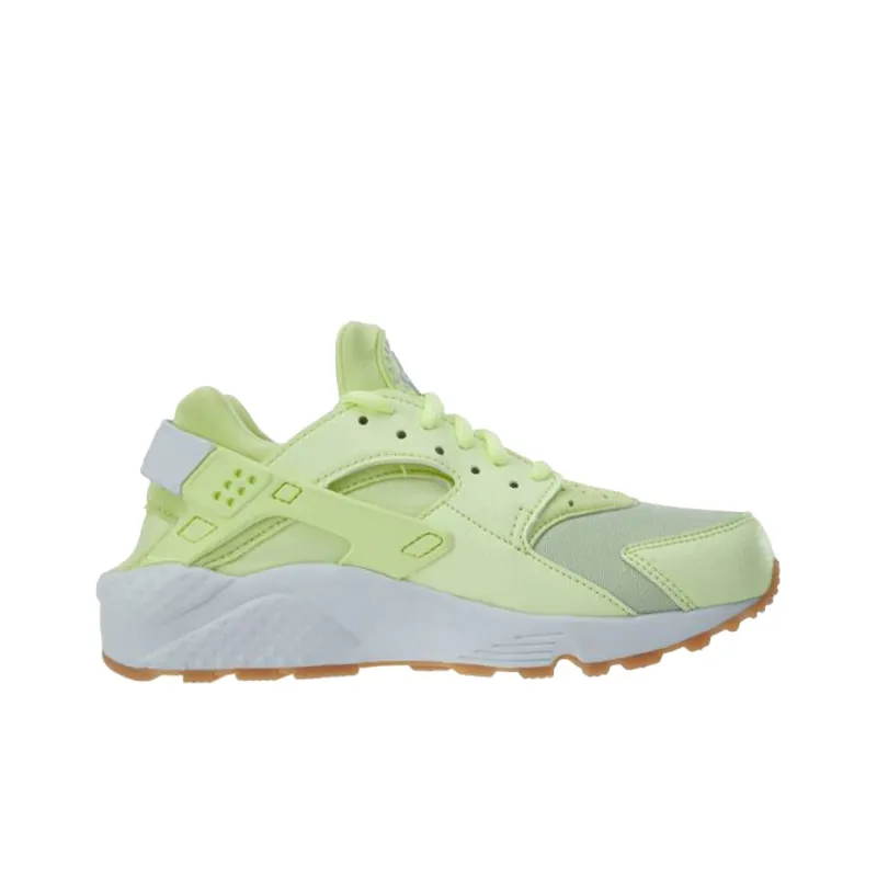 Nike Air Huarache Run Barely Volt White Gum Yellow Women's-1