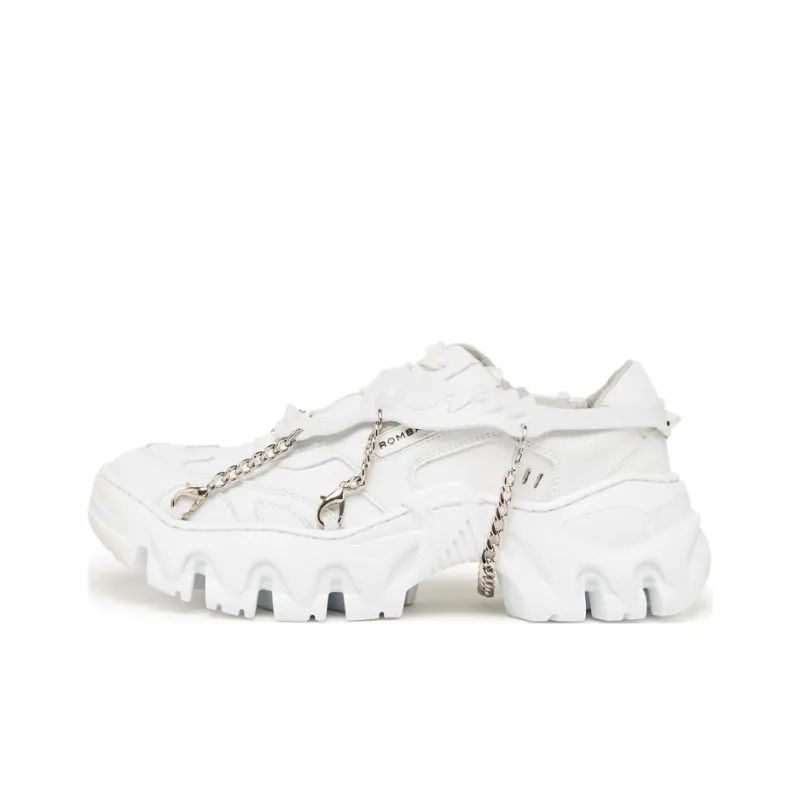ROMBAUT Boccaccio Casual Shoes Unisex Low-Top White-0