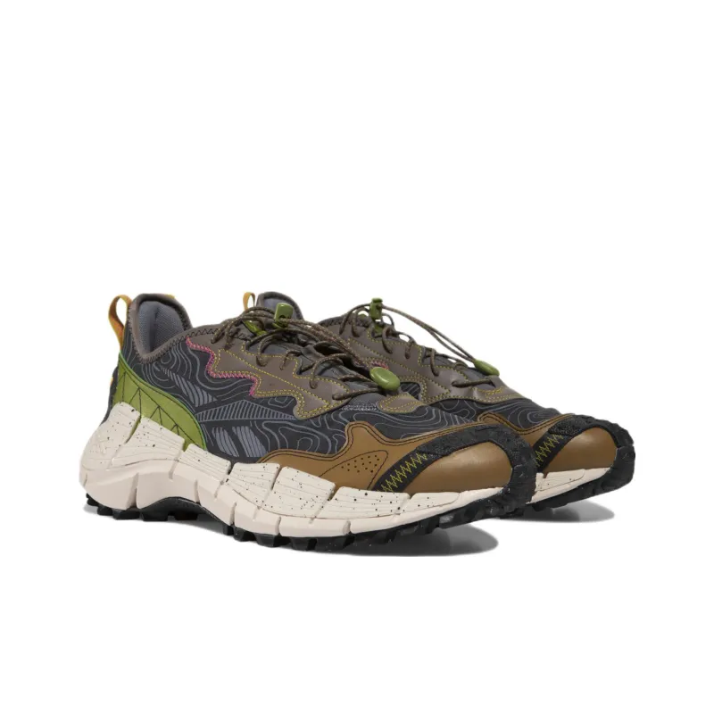 Reebok Zig Kinetica Ii Edge Brown Green-2