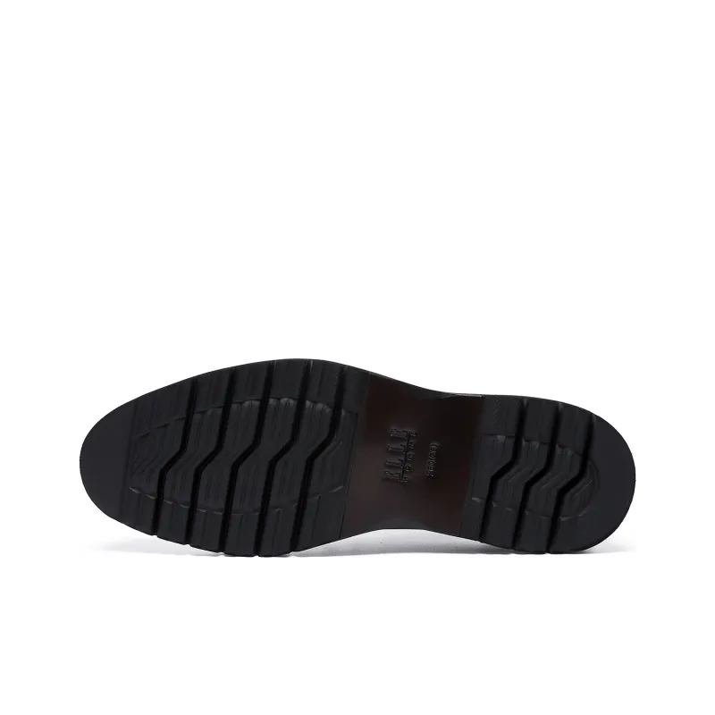 ELLE HOMME Dress Shoes Men's Serene Brown-4