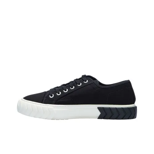 Both Canvas Shoes Men Low-Top Black