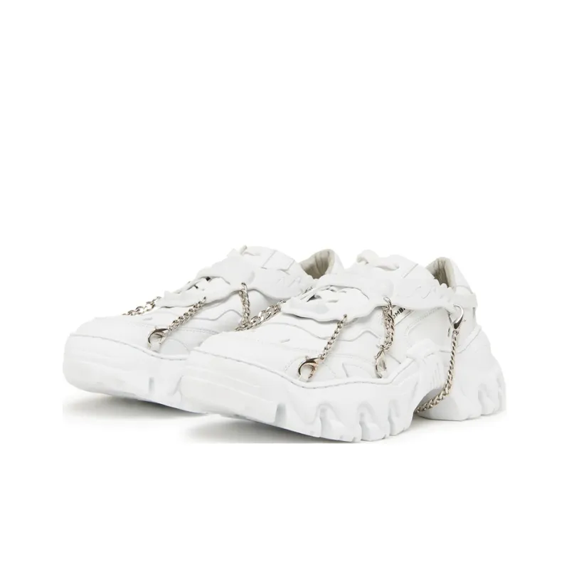 ROMBAUT Boccaccio Casual Shoes Unisex Low-Top White-1