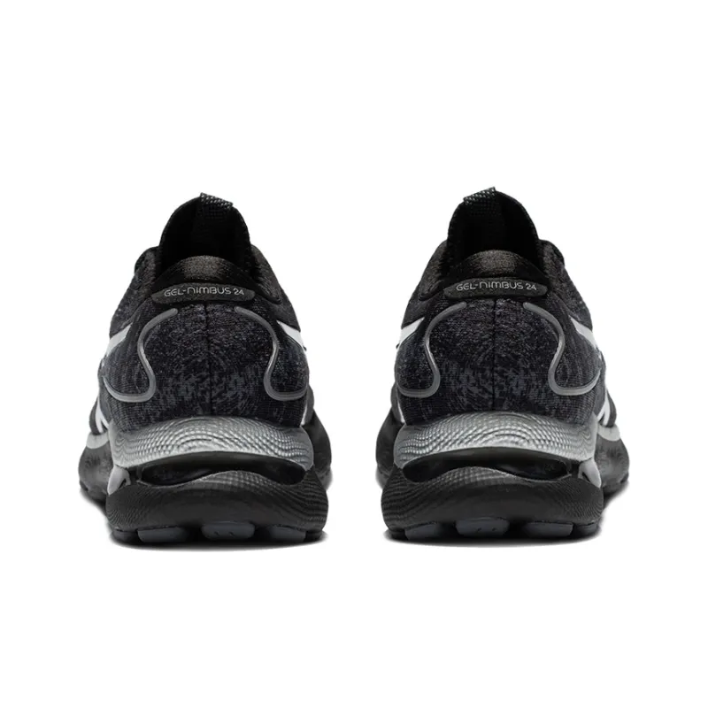 Asics Gel Nimbus 24 Platinum Black Women's-4