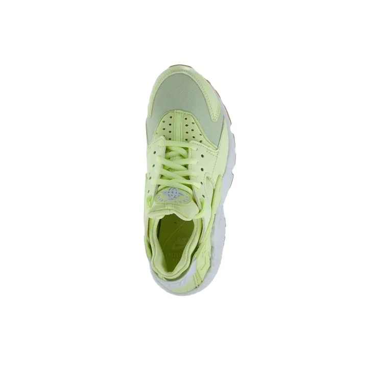 Nike Air Huarache Run Barely Volt White Gum Yellow Women's-2