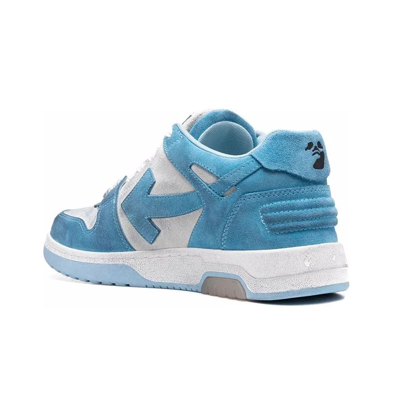 OFF WHITE Out Of Office Low Top Sneaker 'Blue White'-3