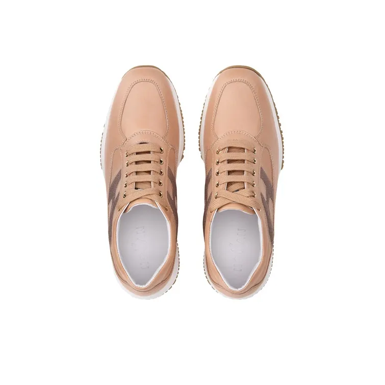 HOGAN Interactive Casual Shoes Women's Low-Top Pink-2