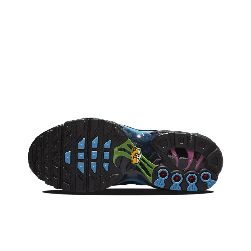 Nike Air Max Plus Black University Blue Chlorophyll Light Bordeaux GS-5