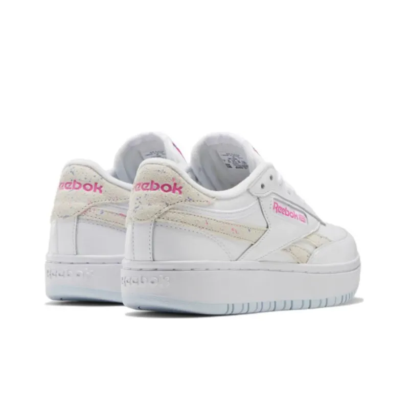 Reebok Club C Double 'White Pink' Women's-3
