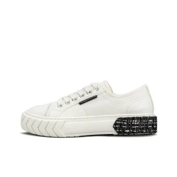Both Canvas Shoes Unisex Low Top Black/White