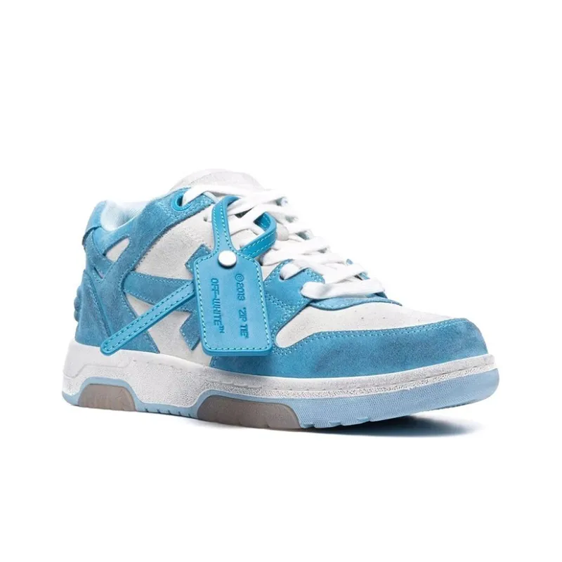OFF WHITE Out Of Office Low Top Sneaker 'Blue White'-2