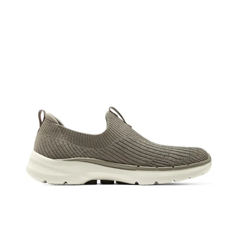 Skechers Go Walk 6 Casual Shoes Women's Low-Top Taupe-1