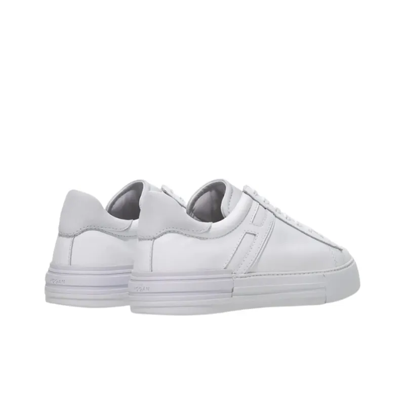 HOGAN Rebel Low Top Stylish Skateboarding Shoes Men's White-4