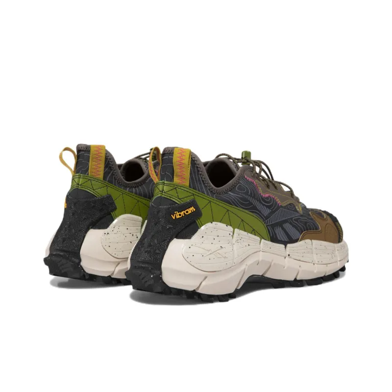 Reebok Zig Kinetica Ii Edge Brown Green-3