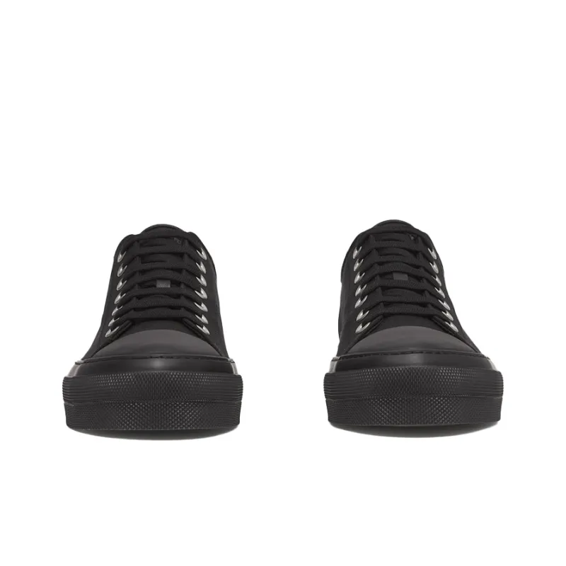 Burberry Low Top Stylish Skateboarding Shoes Men's Black-3