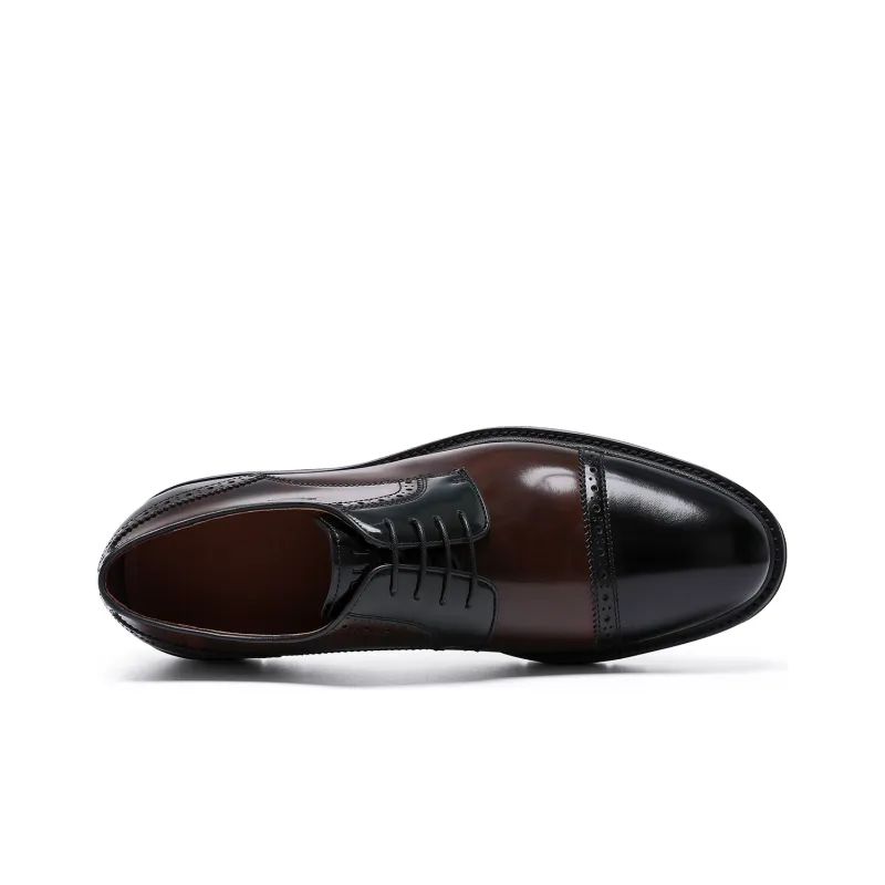 ELLE HOMME Dress Shoes Men's Serene Brown-2