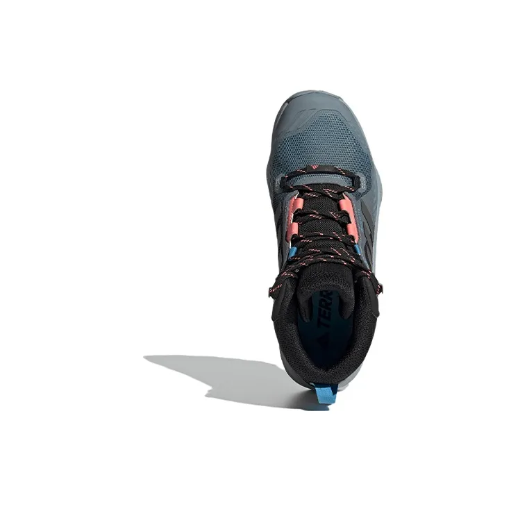 Adidas Terrex Swift Outdoor Shoes Women's Mid-Top Black/Blue-4