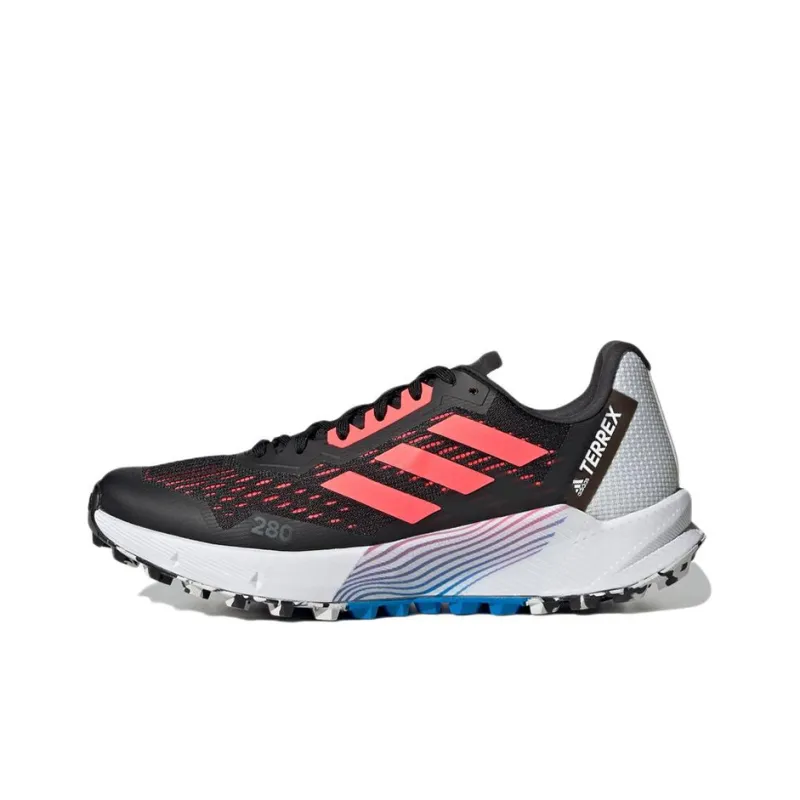 Adidas Terrex Agravic Flow 2 Black Turbo Blue Rush Women's-0