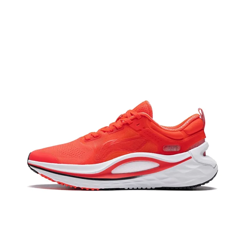 LiNing Furious Rider 6.0 Shock Absorbers Slip Resistant, Abrasion Resistant, Breathable Low Top Running Shoes Men's Red-0