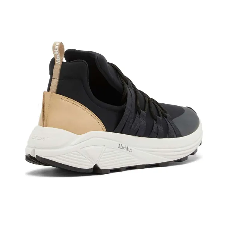 MaxMara Low-Top Casual Shoes Women's Black-4