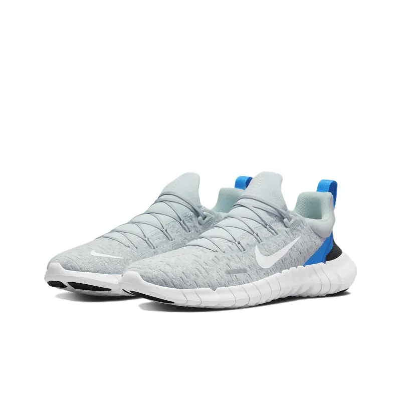 Nike Free Run 5.0 Pure Platinum Photo Blue-2
