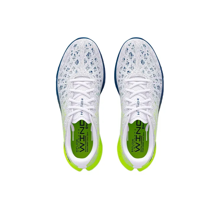 Under Armour Flow Velociti Wind 2 'White High Vis Yellow'-3