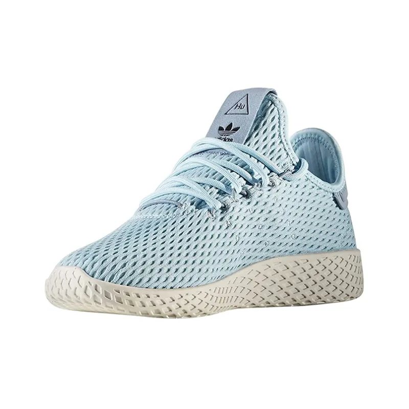 Adidas Tennis Hu X Pharrell Williams Ice Blue Youth-2