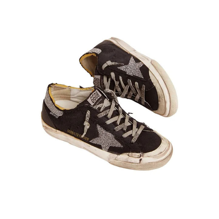 Golden Goose Super Star Penstar 'Black/Grey' Sneakers-2