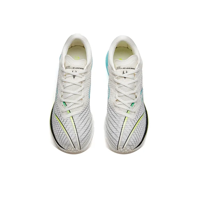 ANTA Running Collection Running Shoes Men Low Top Ivory White/Fluorescent Aqua/Silver-2