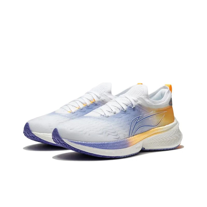LiNing Feidian Discovery Low Top Running Shoes Women's White-2