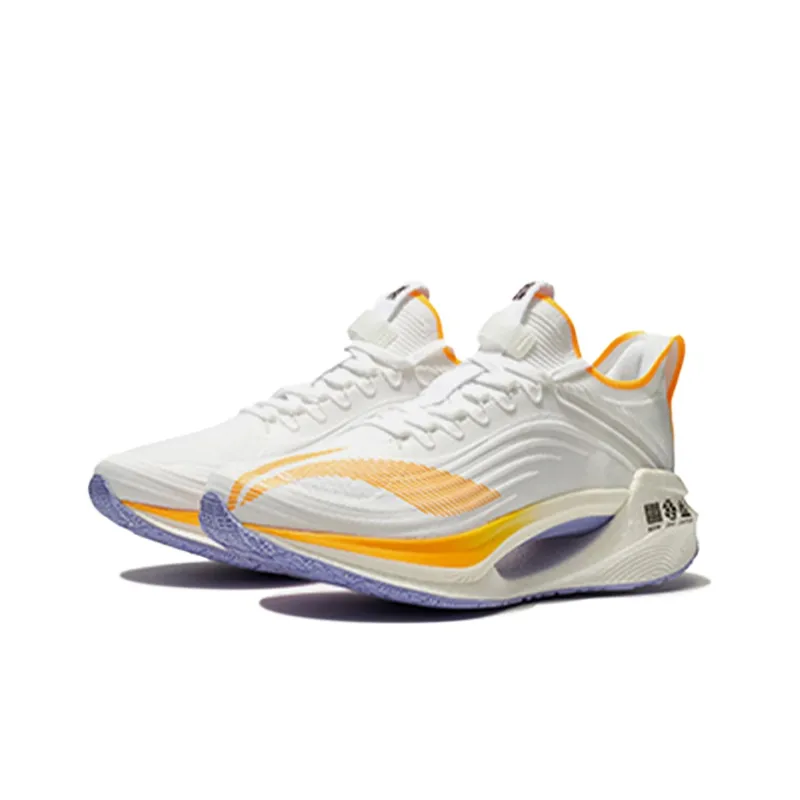 LINING Shadow Essential Low 'White Yellow'-2