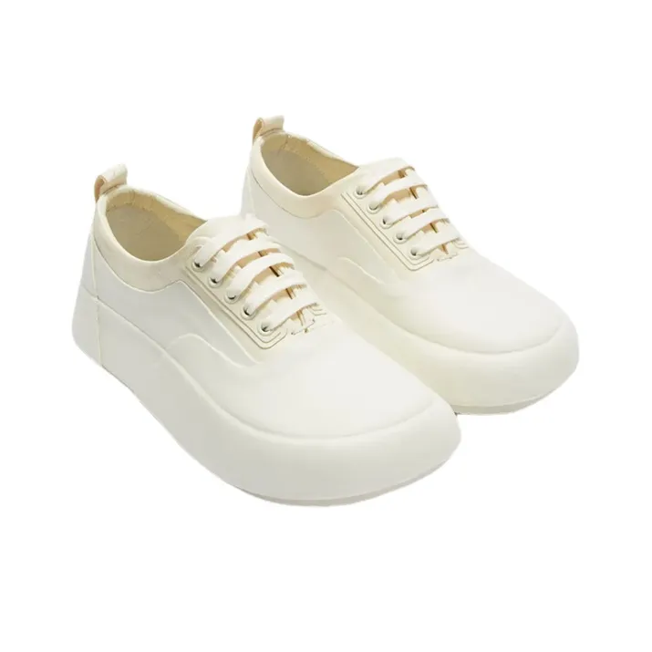 AMBUSH Mixed Media Low-Top Sneakers White Women's-2