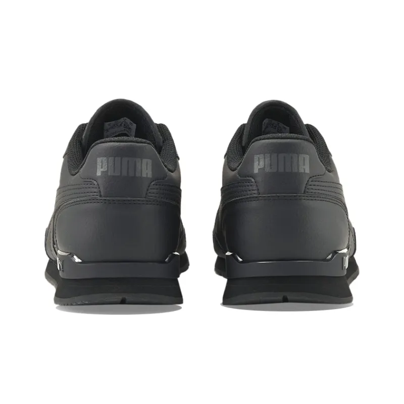 PUMA St Runner V3 Leather 'Triple Black'-3