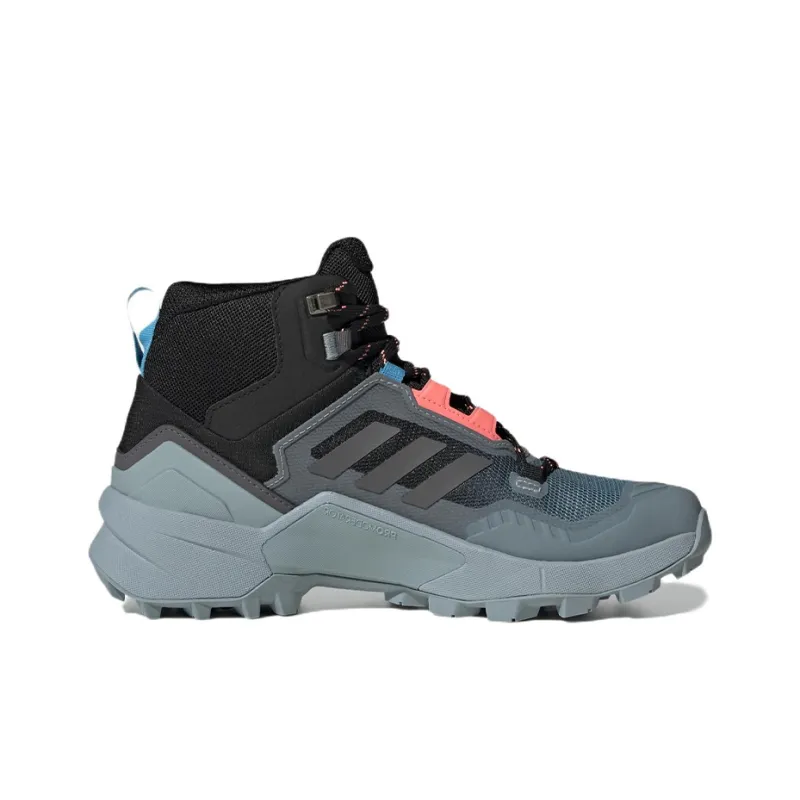 Adidas Terrex Swift Outdoor Shoes Women's Mid-Top Black/Blue-1