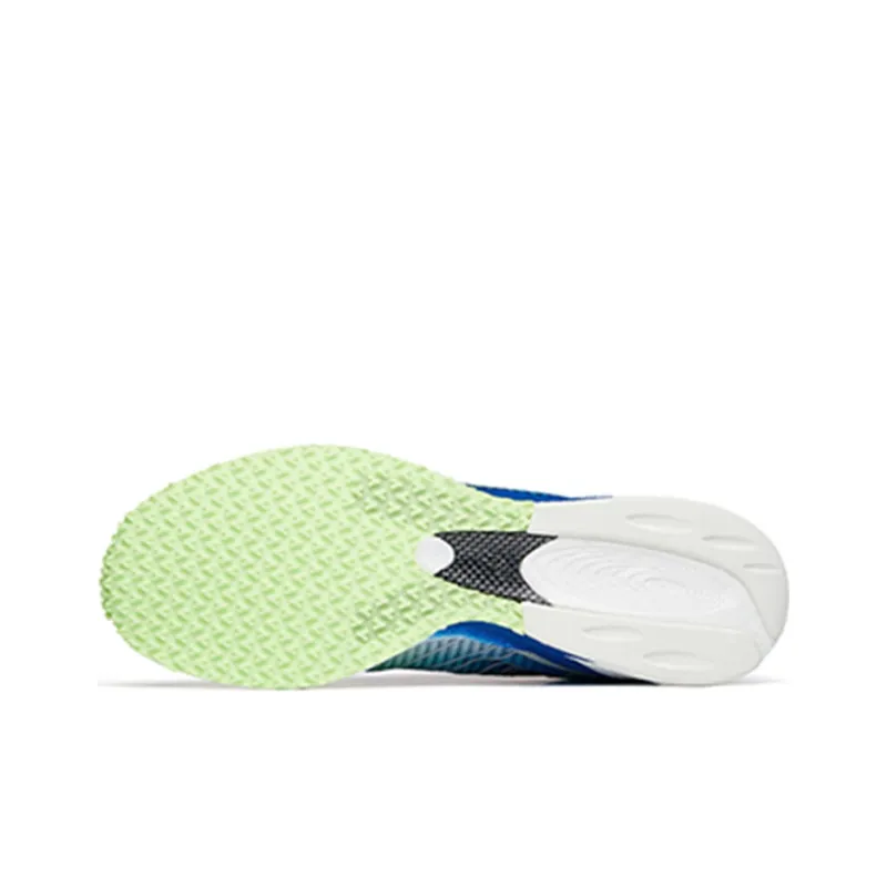 Anta Wear-Resistant Low-Top Running Shoes Men's Green Blue White-4