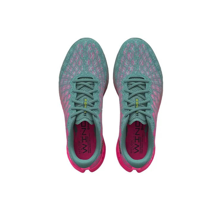 Under Armour Flow Velociti Wind 2 'Retro Teal Electro Pink'-3