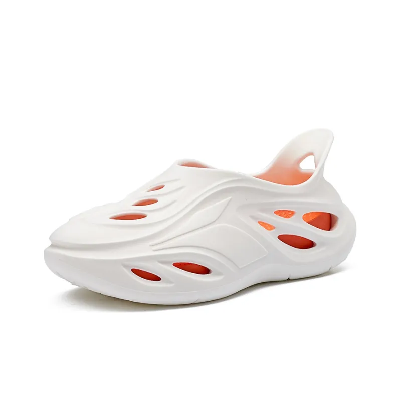 361° Yuyu Whale Clog Sandal White Red-2