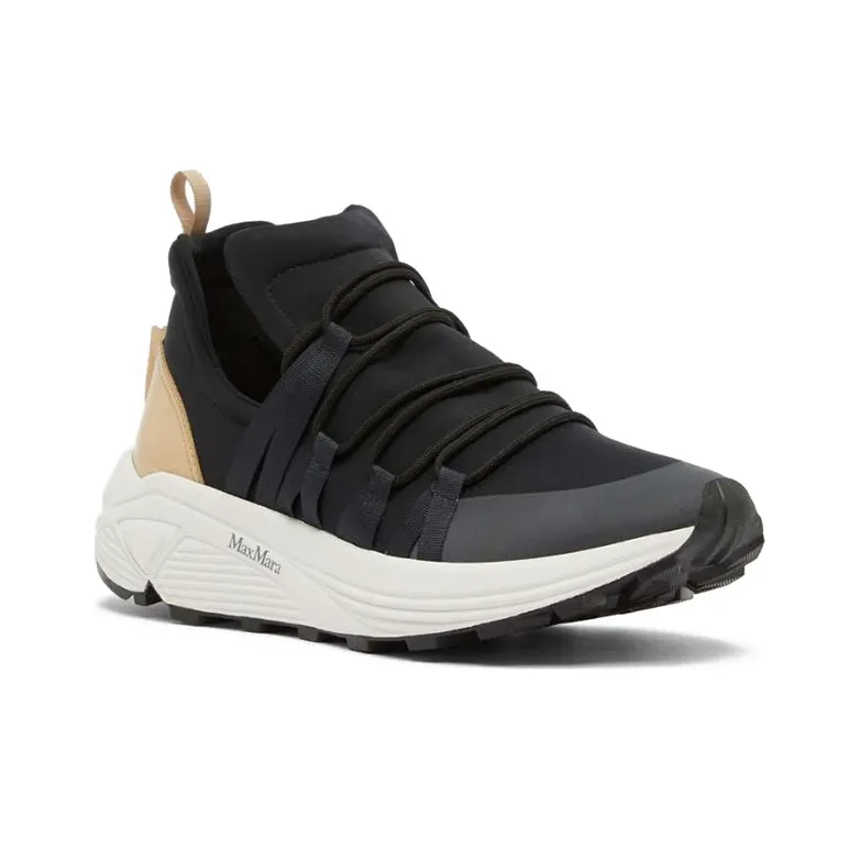 MaxMara Low-Top Casual Shoes Women's Black-3