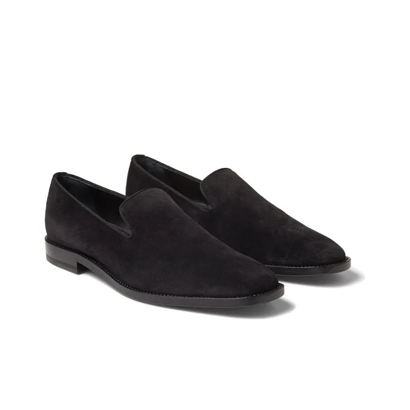 Jimmy Choo Saul Dress Shoes Men's Black-2