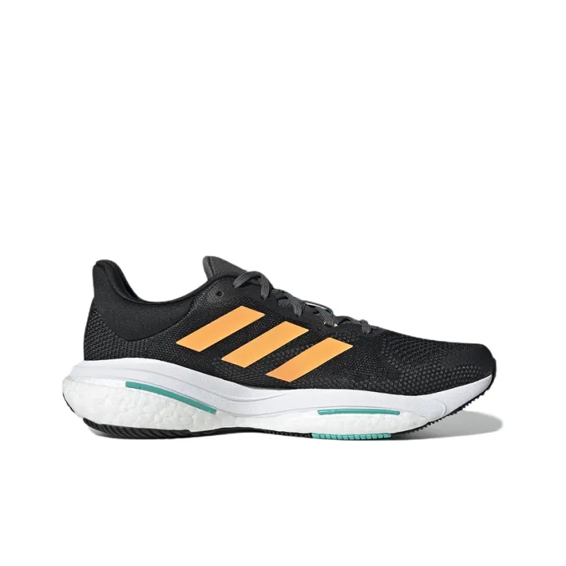 Adidas Solarglide 5 Black Flash Orange Mint Rush-1