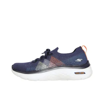 Skechers Go Walk Hyper Burst Casual Shoes Women's Low Top Marine Blue/Multicolor